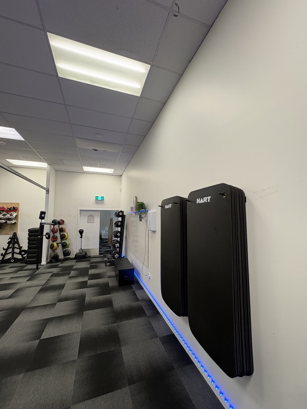 Wellness and stretching area