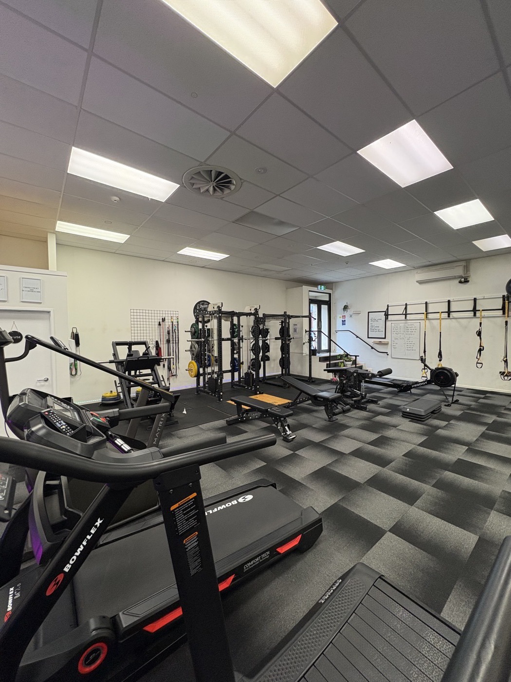 The main gym floor at Fusion Fitness